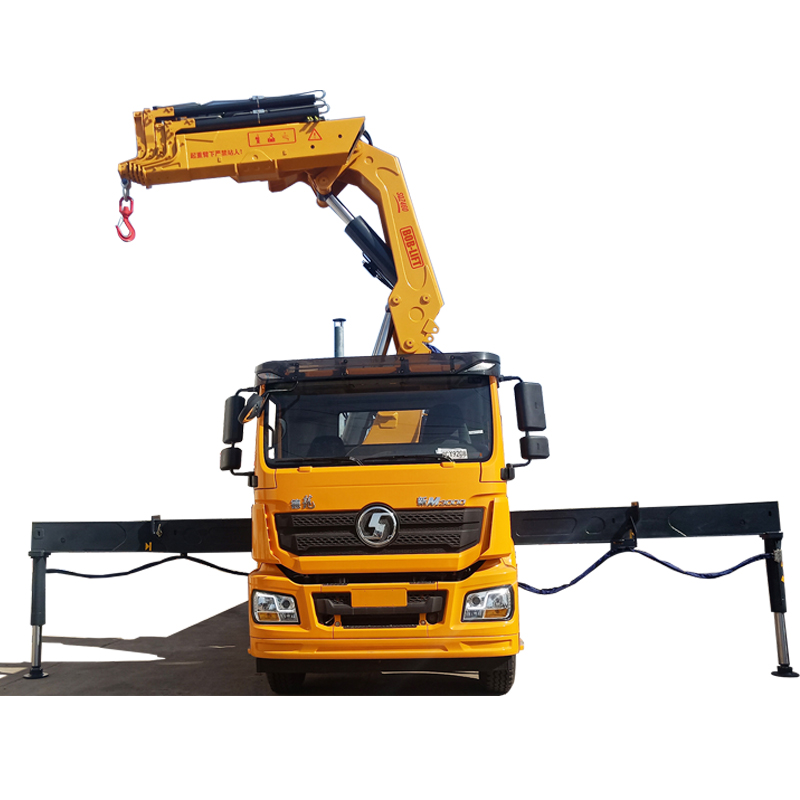 Grue montée sur camion à flèche articulée de 20 tonnes