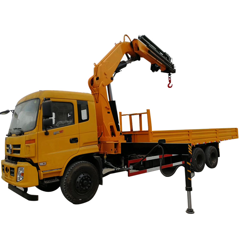 Grue montée sur camion à flèche articulée de 25 tonnes