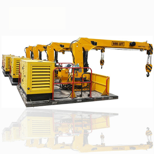 Grue marine à flèche télescopique de 2 tonnes